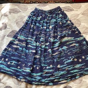 🌙 Levi’s Blue Moon Phase long skirt